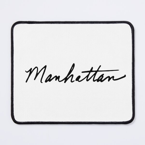 Item preview, Manhattan Handwriting NYC New York Sticker designed and sold by explorecity.