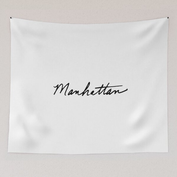 Item preview, Manhattan Handwriting NYC New York Sticker designed and sold by explorecity.