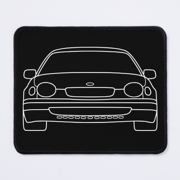 Item preview, Toyota Corolla E110 sedan liftback frog white lines best car t-shirt design designed and sold by EdimDesign.