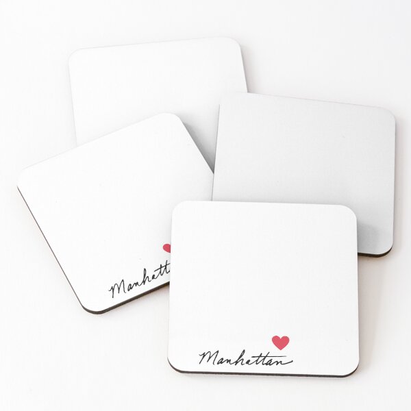 Item preview, Heart Manhattan Handwriting New York City Sticker designed and sold by explorecity.