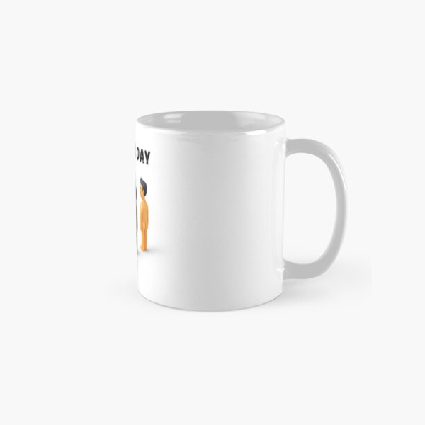Vista previa del artículo con la obra «Feliz día sin pantalones, sin pantalones no hay problema», diseñado y vendido por Marshmello-.