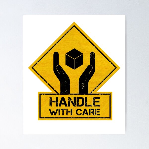 Item preview, Handle with care designed and sold by CAUTION SHOP.