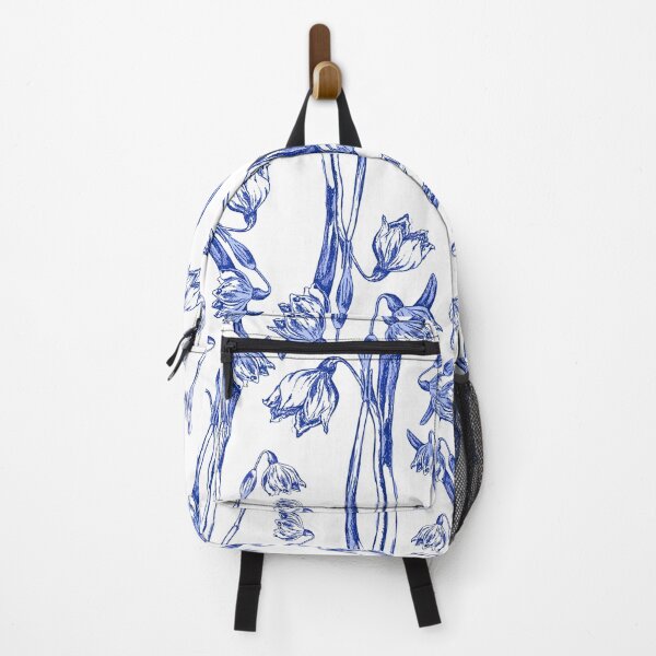 Item preview, Delft Snowdrop Print designed and sold by London-Fields.
