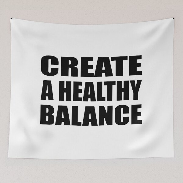 Item preview, Create a healthy balance designed and sold by Colorfulandfun.