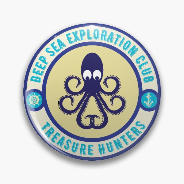 Item preview, Deep Sea Exploration Club – Treasure Hunters designed and sold by KoandZo.