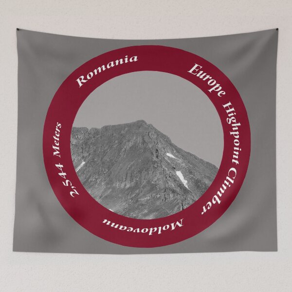 Item preview, Romania Europe Highpoint Climber designed and sold by janraydesigns.