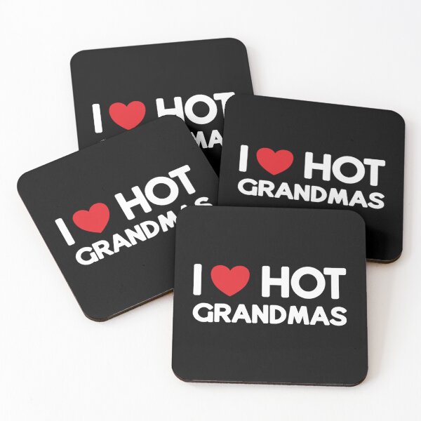 Item preview, I Love  Hot Grandmas Gilf Humor Man designed and sold by ChaimJohnson.