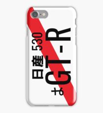 Nissan GTR Japanese Number plate iPhone 7 Case