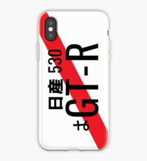 Nissan GTR Japanese Number plate iPhone Case