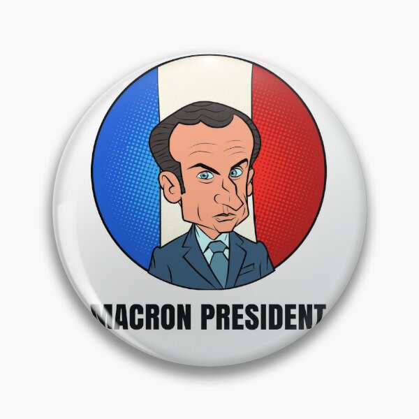 Pin Button Badge Ø25mm 1" I Love j'Aime France Président 2022 LE PEN 