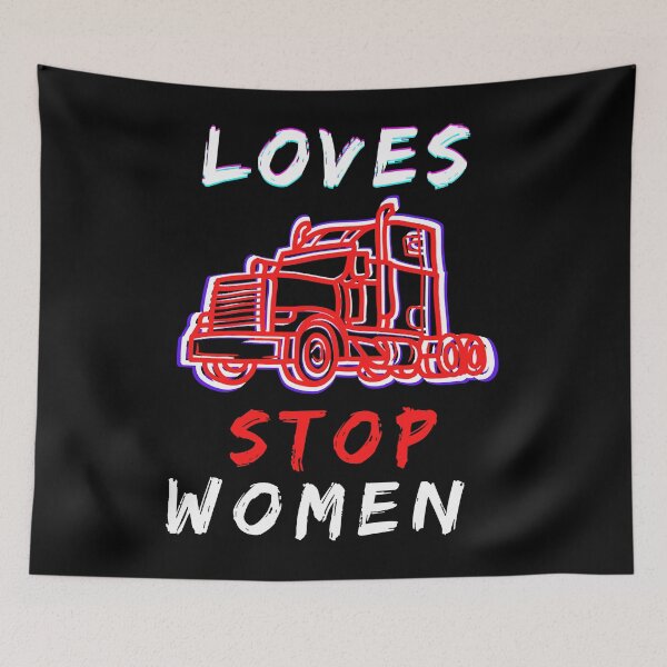 Item preview, loves truck stop women designed and sold by ChaimJohnson.