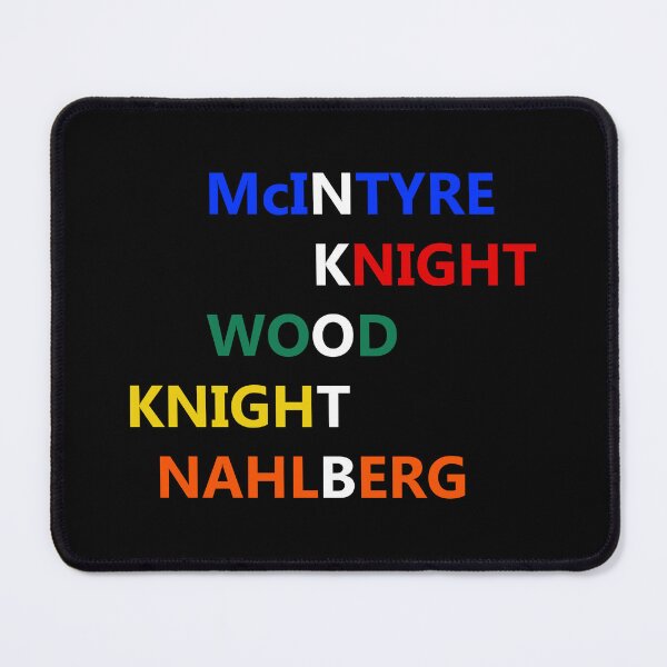 Item preview, MCINTYRE KNIGHT WOOD KNIGHT NAHLBERG For NKOTB Lover designed and sold by RNDR.