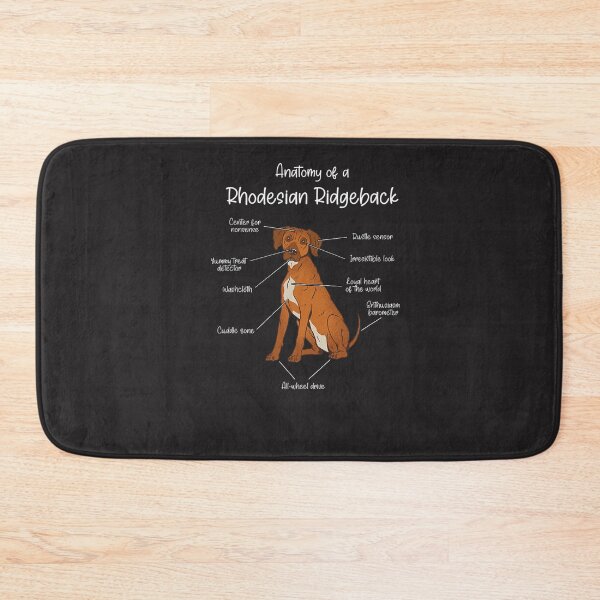 Item preview, Anatomy of a Rhodesian Ridgeback  Dog Rhodesian Ridgeback T-Shirt designed and sold by hoktaka.