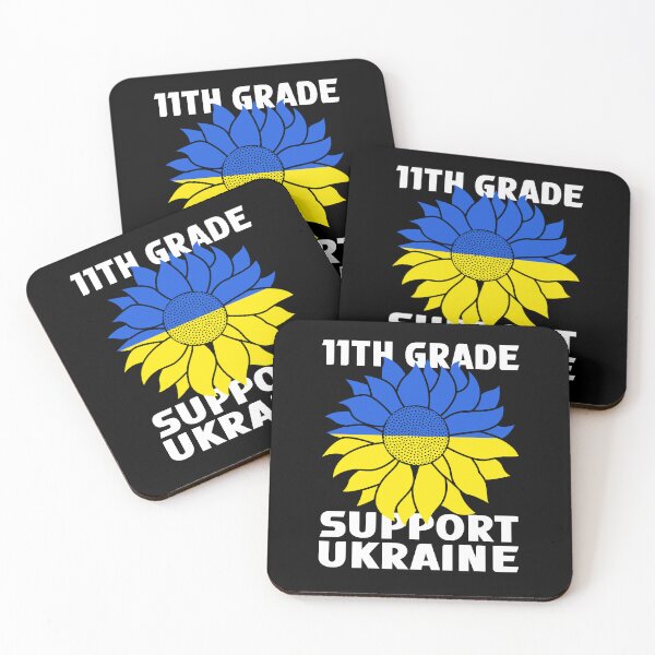Item preview, 11th Grade Support Ukraine Ukrainian Flag Sunflower designed and sold by MagicBoutique.