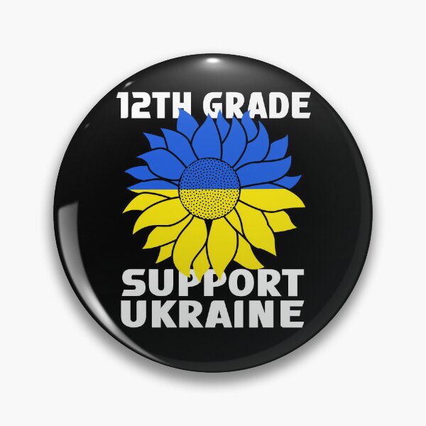 Item preview, 12h Grade Support Ukraine Ukrainian Flag Sunflower designed and sold by MagicBoutique.