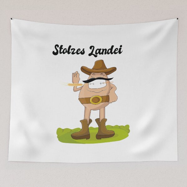 Item preview, Proud Bumpkin - Cowboy Style designed and sold by Kaaimaan.