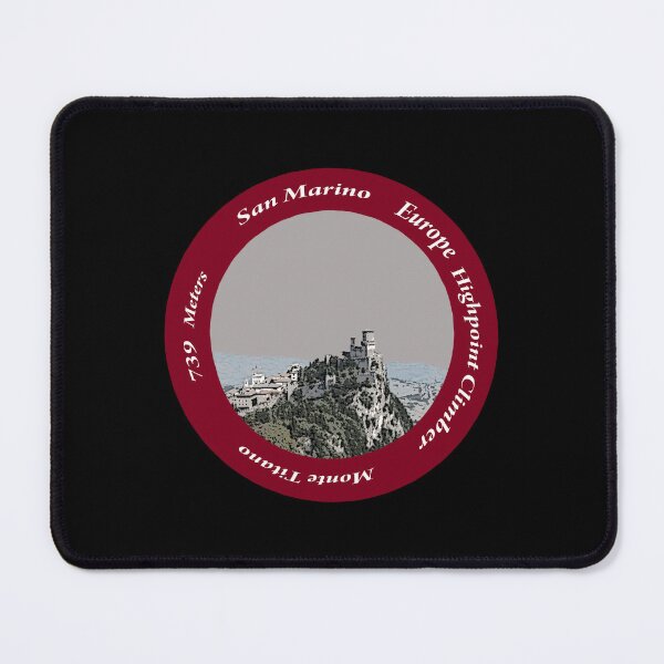 Item preview, San Marino Europe Highpoint Climber designed and sold by janraydesigns.