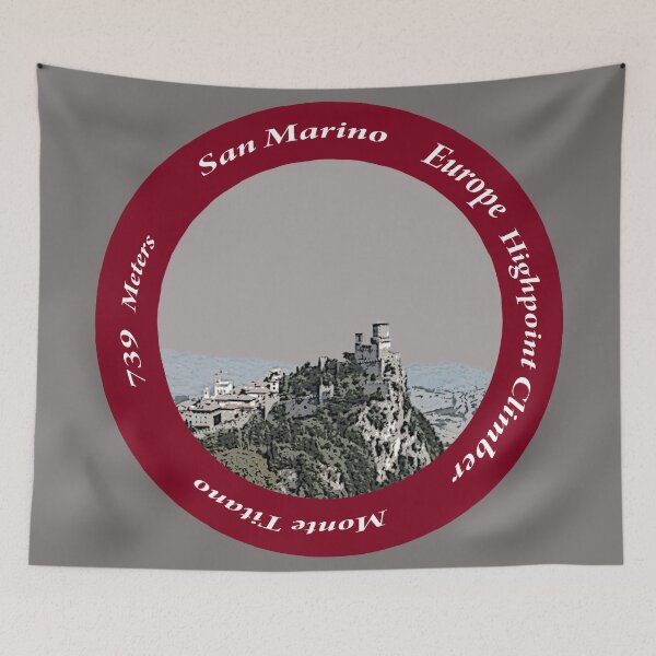 Item preview, San Marino Europe Highpoint Climber designed and sold by janraydesigns.
