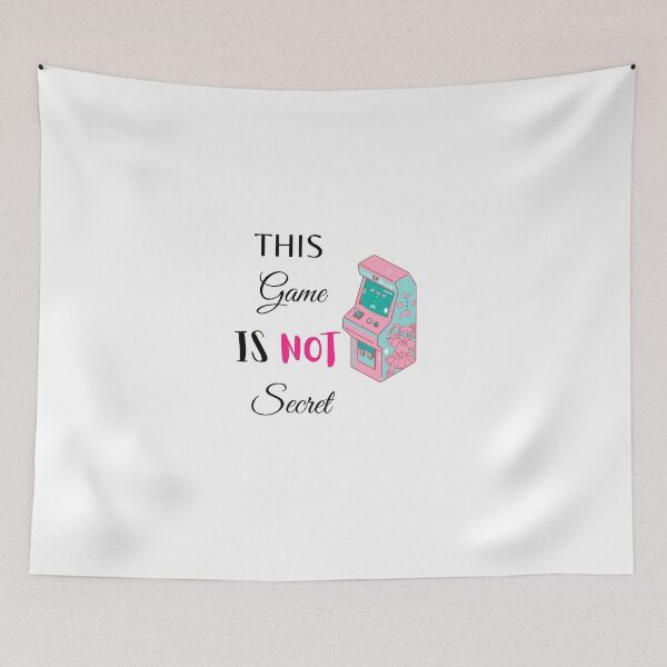 Item preview, This Game Is Not Secret designed and sold by IdellLuettgen.