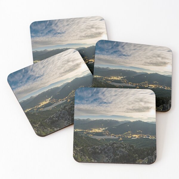 Item preview, Whistler Blackcomb Nigh Panorama from Sproatt Mountain in British Columbia, Canada designed and sold by Filip Hrkel Photography.