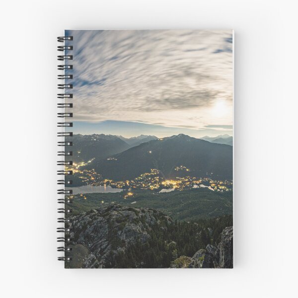 Item preview, Whistler Blackcomb Nigh Panorama from Sproatt Mountain in British Columbia, Canada designed and sold by Filip Hrkel Photography.
