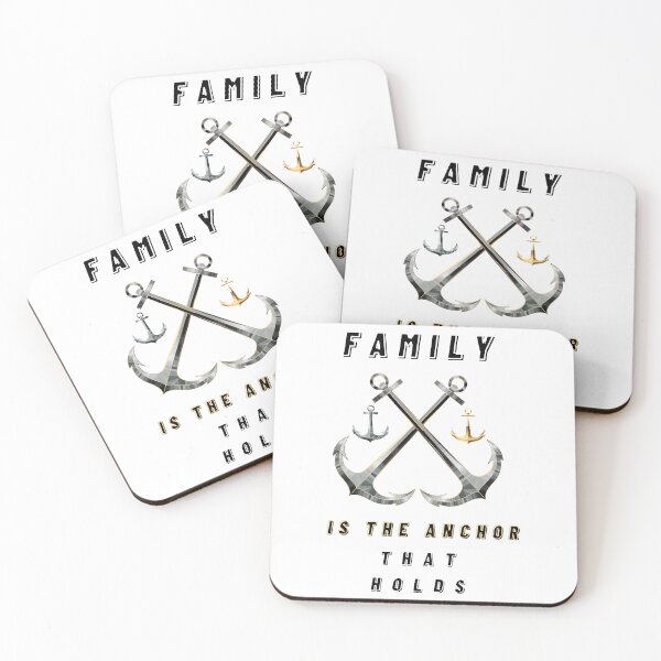 Item preview, Family Is The Anchor That Holds designed and sold by IdellLuettgen.
