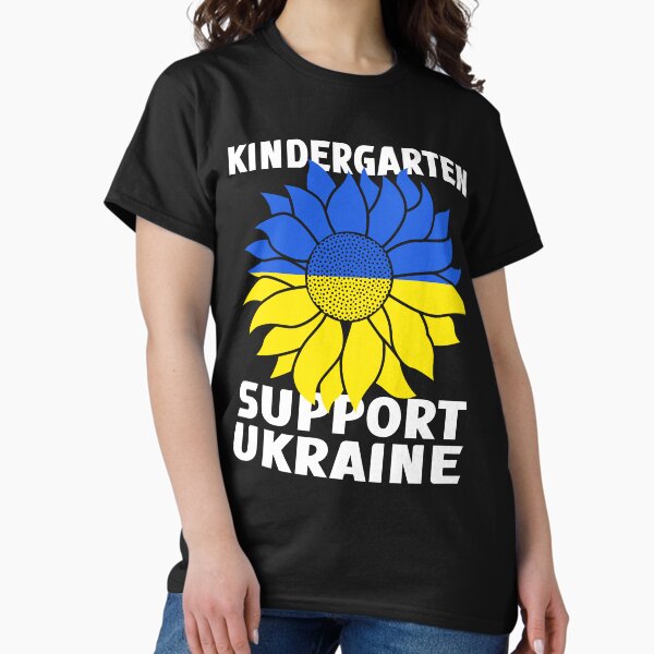 Item preview, Kindergarten Support Ukraine Ukrainian Flag Sunflower designed and sold by MagicBoutique.