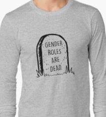 Camiseta de manga larga Los roles de género están muertos