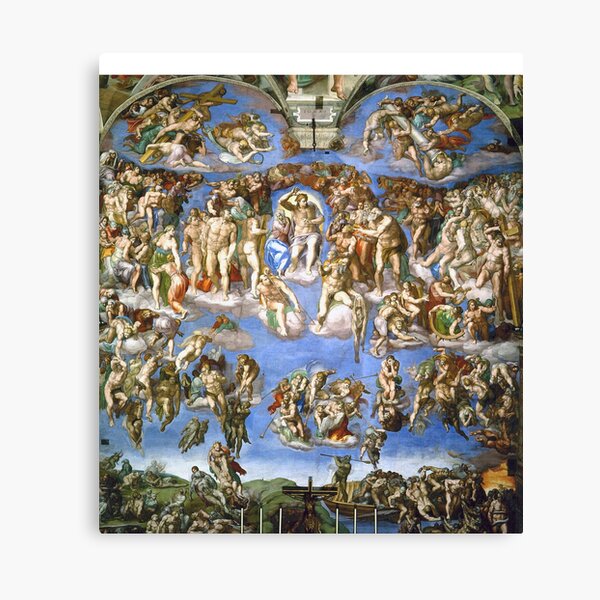 Item preview, The Last Judgement by Michelangelo designed and sold by BritishFashion.