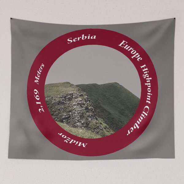Item preview, Serbia Europe Highpoint Climber designed and sold by janraydesigns.