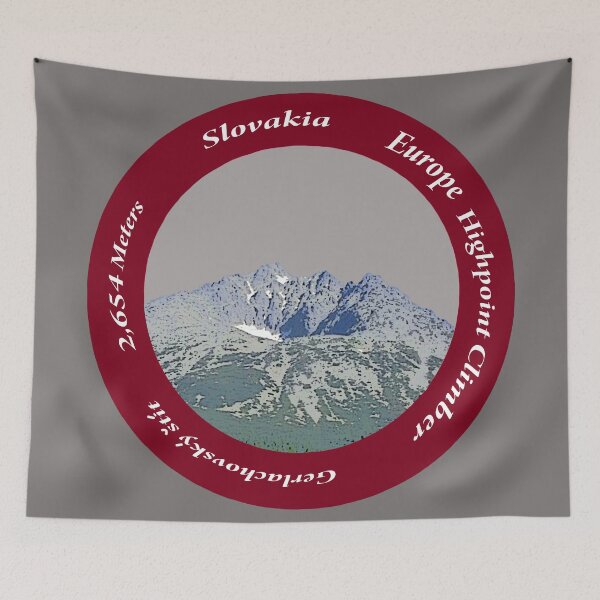 Item preview, Slovakia Europe Highpoint Climber designed and sold by janraydesigns.