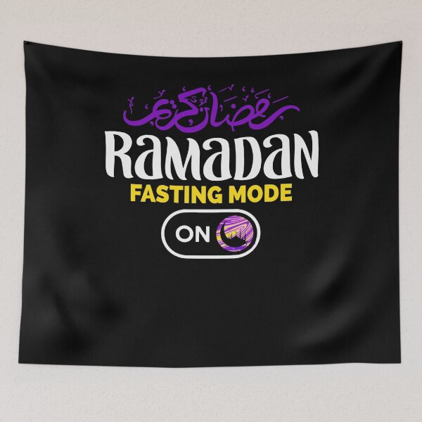 Item preview, Cool Funny Ramadan Mubarak Karim Quote Fasting Mode On designed and sold by Dressed For  Duty.