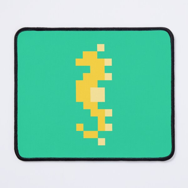 Item preview, Yellow Pixel Sea Horse designed and sold by rin3d .