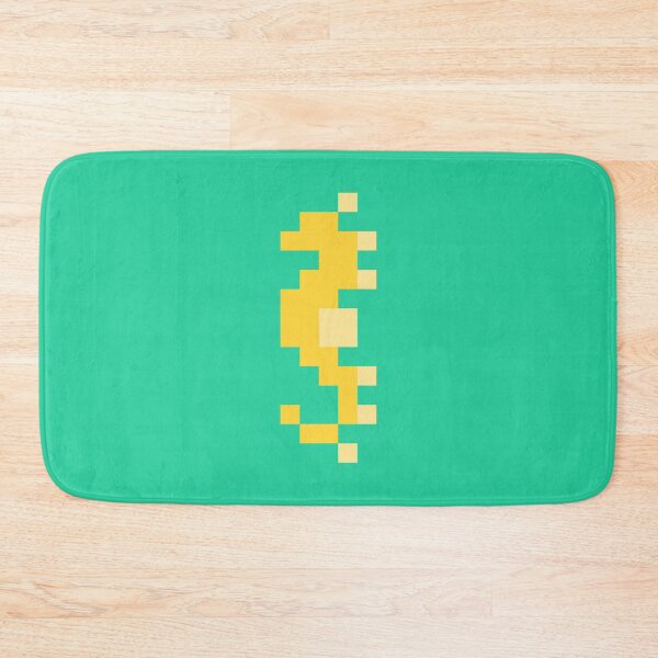 Item preview, Yellow Pixel Sea Horse designed and sold by rin3d .