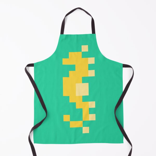 Item preview, Yellow Pixel Sea Horse designed and sold by rin3d .