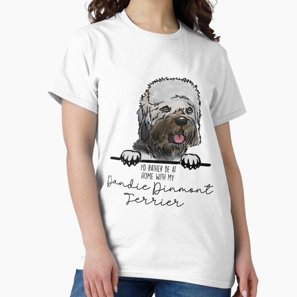 Item preview, I’d rather be at home with my Dandie Dinmont Terrier designed and sold by BuzzBooks.