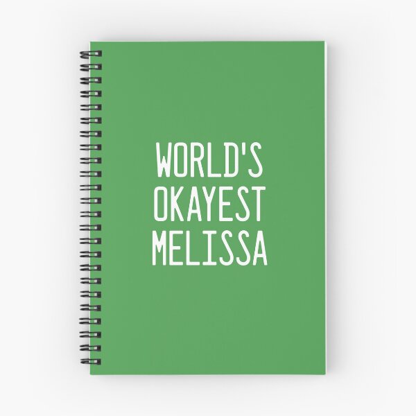 Item preview, World's Okayest Melissa designed and sold by TimespunThreads.