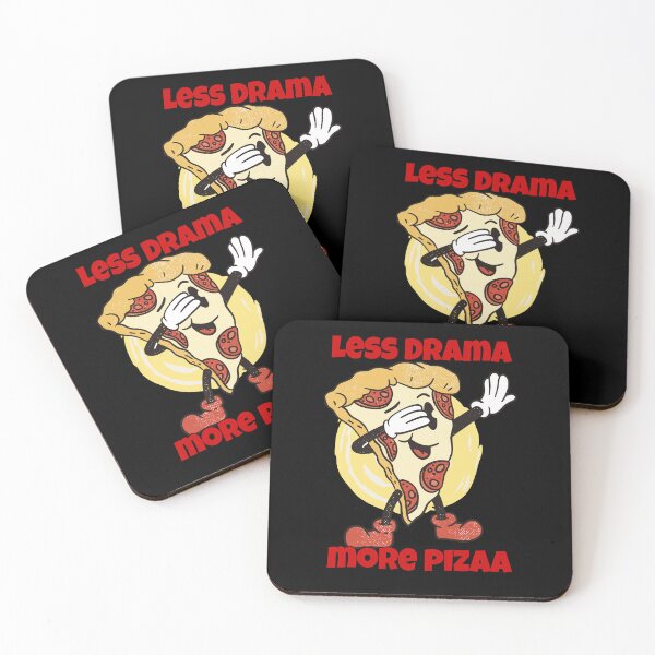 Item preview, Funny Pizza Lover Less Drama More Pizza designed and sold by fantasticdesign.