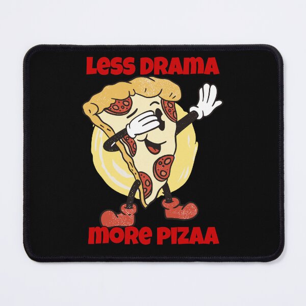 Item preview, Funny Pizza Lover Less Drama More Pizza designed and sold by fantasticdesign.
