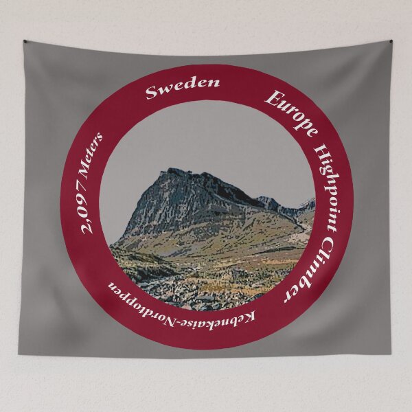 Item preview, Sweden Europe Highpoint Climber designed and sold by janraydesigns.