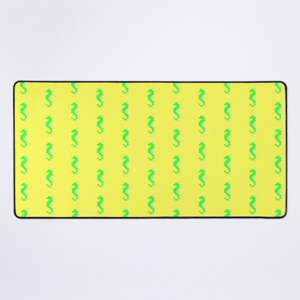 Item preview, Green Pixel Sea Horse designed and sold by rin3d .