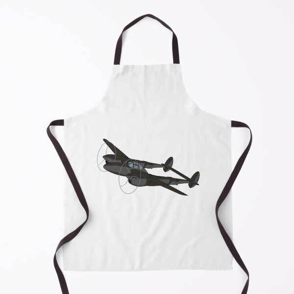 Item preview, P-38 Lightning Vintage Twin Fighter Stylized designed and sold by RampRatGear.