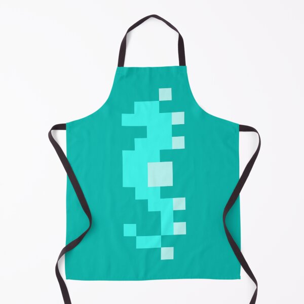 Item preview, Cyan Pixel Sea Horse designed and sold by rin3d .