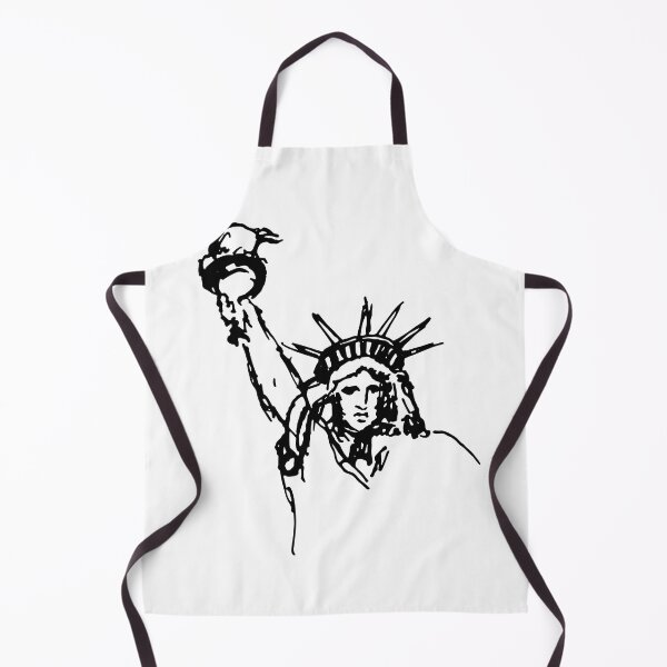 Item preview, Statue of Liberty drawing new york city Illustration Sticker designed and sold by explorecity.