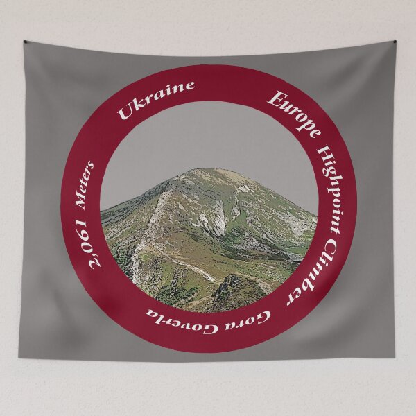 Item preview, Ukraine Europe Highpoint Climber designed and sold by janraydesigns.