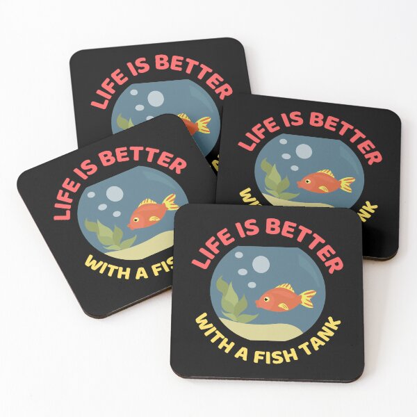 Item preview, Life is better with a fish tank designed and sold by RedTomasB.