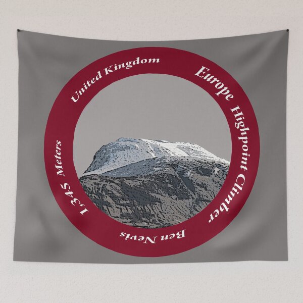 Item preview, United Kingdom Europe Highpoint Climber designed and sold by janraydesigns.