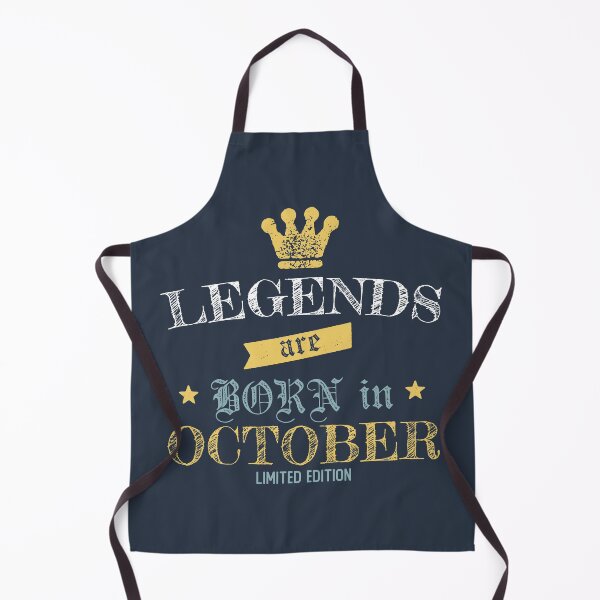 Item preview, Funny Birthday Legends are Born in October designed and sold by wingstar.