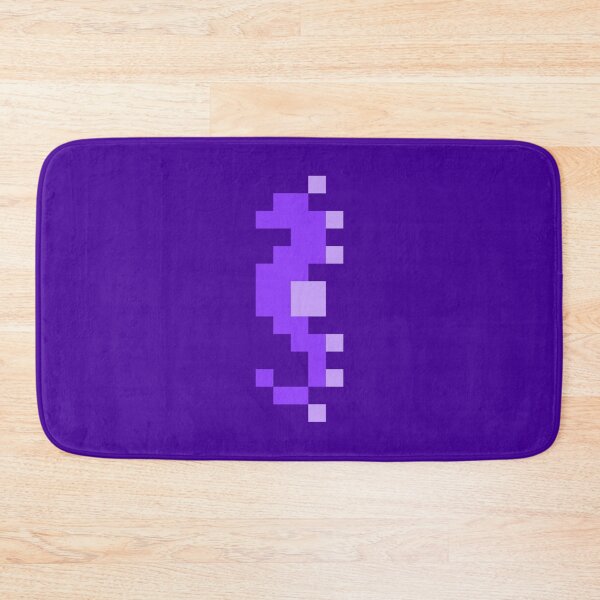 Item preview, Purple Pixel Sea Horse designed and sold by rin3d .
