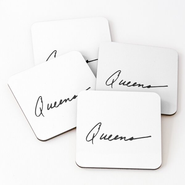 Item preview, Queens Handwriting Script  New York Sticker designed and sold by explorecity.